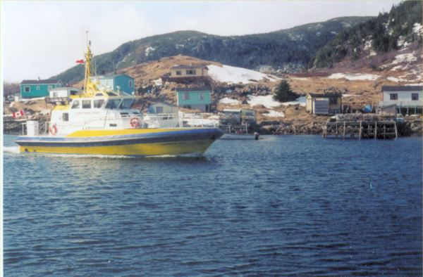 558: Red Island. The new pilot boat. (2002) [courtesy of Madonna (Bishop) Mulrooney]
